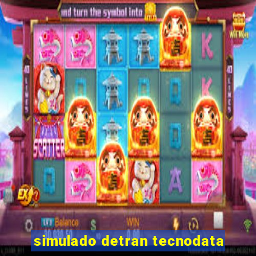 simulado detran tecnodata